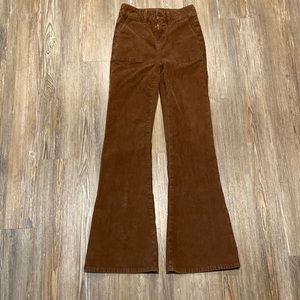 American eagle stretch corduroy boot cut pants